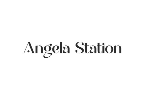 Angela Station Font: A Polished Touch for Your Brand