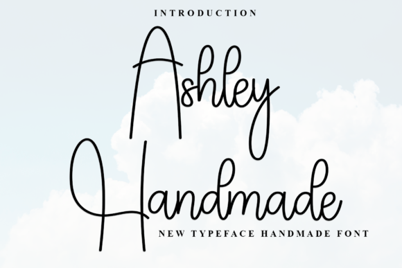 Ashley Handmade Font: A Polished Touch for Your Brand
