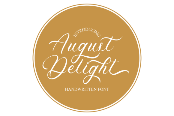 August Delight Font: A Script Amp Handwritten Typeface for Memorable Campaigns