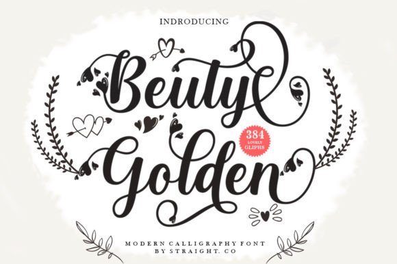 Beuty Golden Font: Elevate Your Brand with Elegance