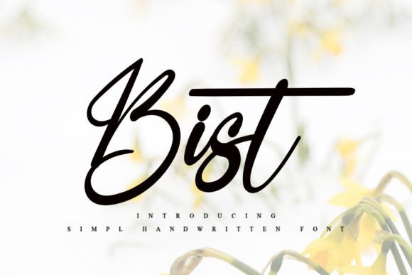 Bist Font Review: A Handwritten Typeface That Adds Elegance to Branding