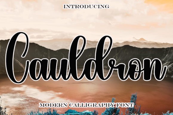 Cauldron Font: A Timeless Handwritten Typeface for Creative Branding