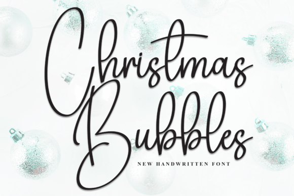 Christmas Bubbles Font: A Handwritten Typeface for Modern Web Design