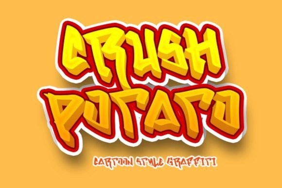 Crush Potato: A Unique Font for Editorial Design