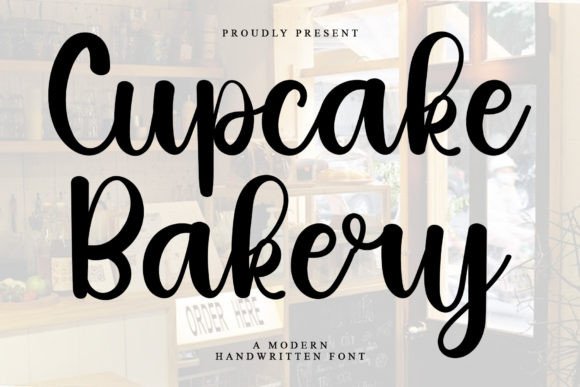 Cupcake Bakery: A Handwritten Typeface with Editorial Elegance