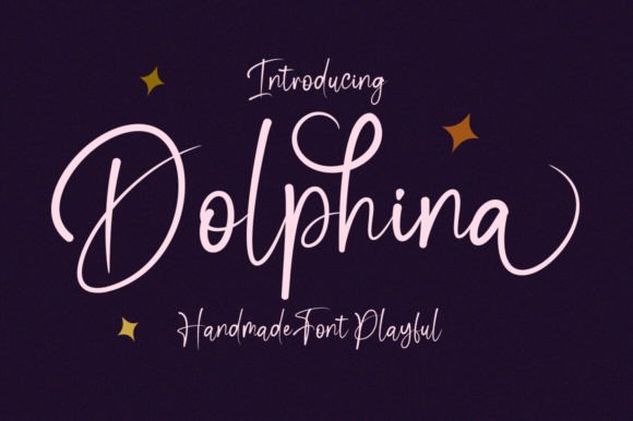Dolphina Font: Elevate Your Brand with a Stylish Script Typeface