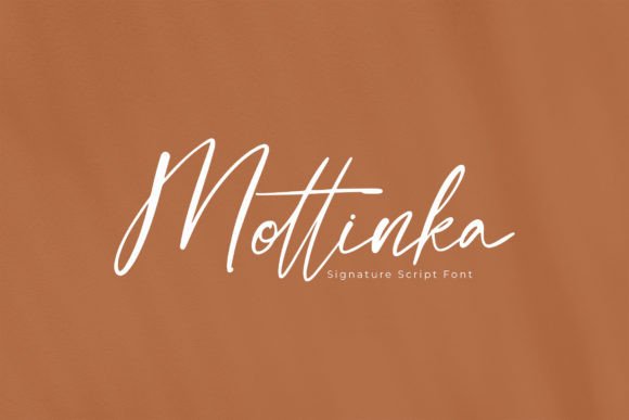 Elevate Your Brand with the Mottinka Script Font