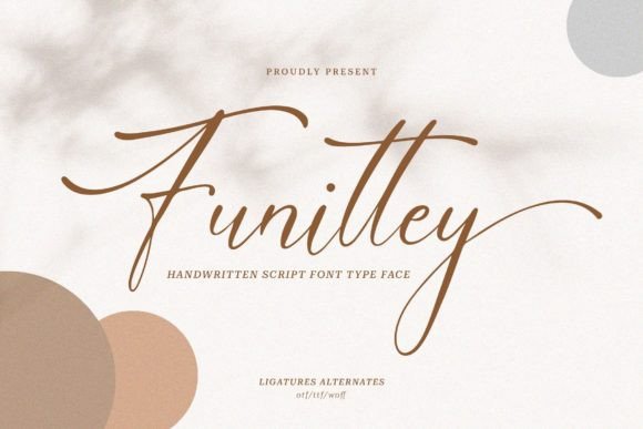 Funittey: A Script Font That Elevates Editorial Design
