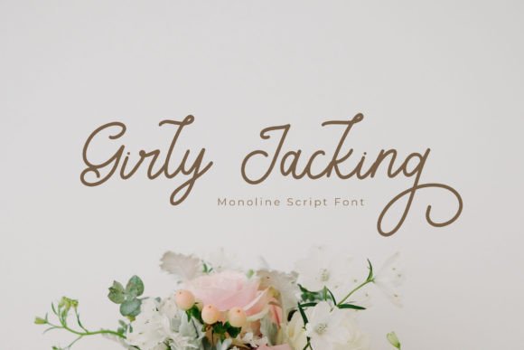 Girly Jacking Font: A Delightful Typeface for Digital Design