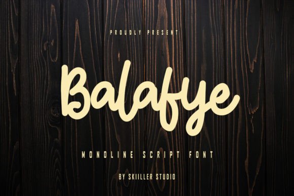 How Balafye Font Elevated My Brand’s Visual Story
