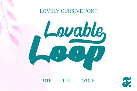 Lovable Loop: A Playful Typeface for Memorable Marketing