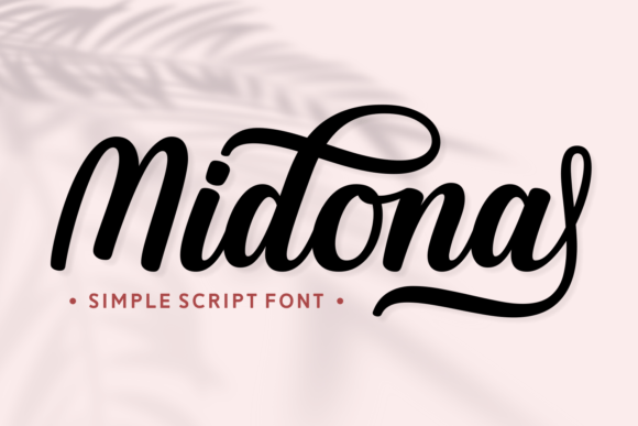 Midona Font: A Beautiful Script for Digital Branding