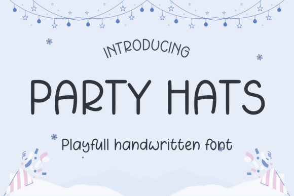 Party Hats Font: A Charming Typeface for Polished Branding