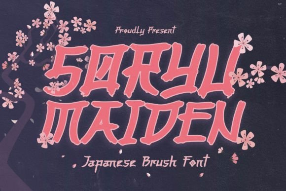 Soryu Maiden: A Delicate Script Font for Modern Branding