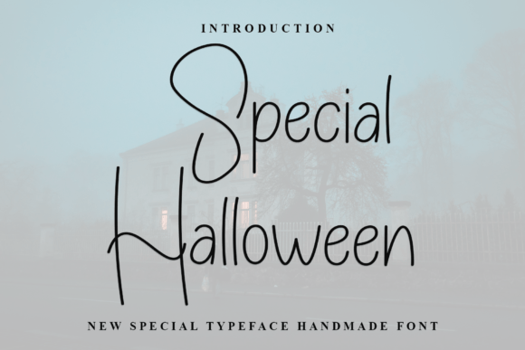Special Halloween: A Spooky Script Font for Bold Design