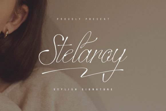 Stelaroy: A Script Font with Quiet Elegance