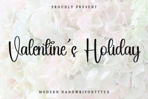 Valentines Holiday Font: A Timeless Typeface for Editorial Design