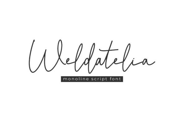 Weldatelia Font Review: A Sophisticated Script for Creative Branding