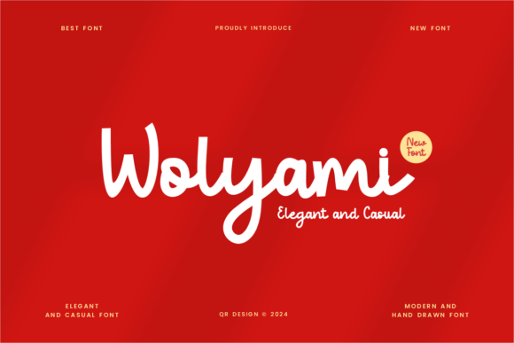 Wolyami Font: Elevate Your Campaigns with Handcrafted Elegance